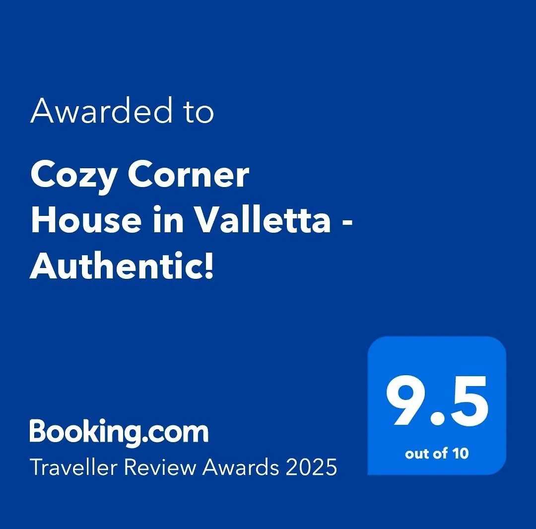 Cozy Corner House In Valletta - Authentic! Feriehus